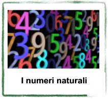 i numeri naturali