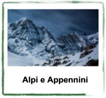 alpi e appennini