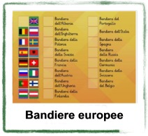 bandiere europee